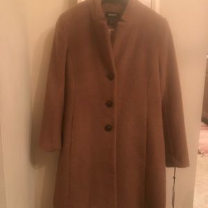 DKNY brown winter coat